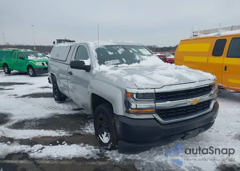 2018 Chevrolet Silverado 1500 Wt из США, поврежденный, VIN 1GCNCNEH3JZ232338